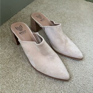 Women’s slip on mules. Brand new condition. Never worn outside. Size 10